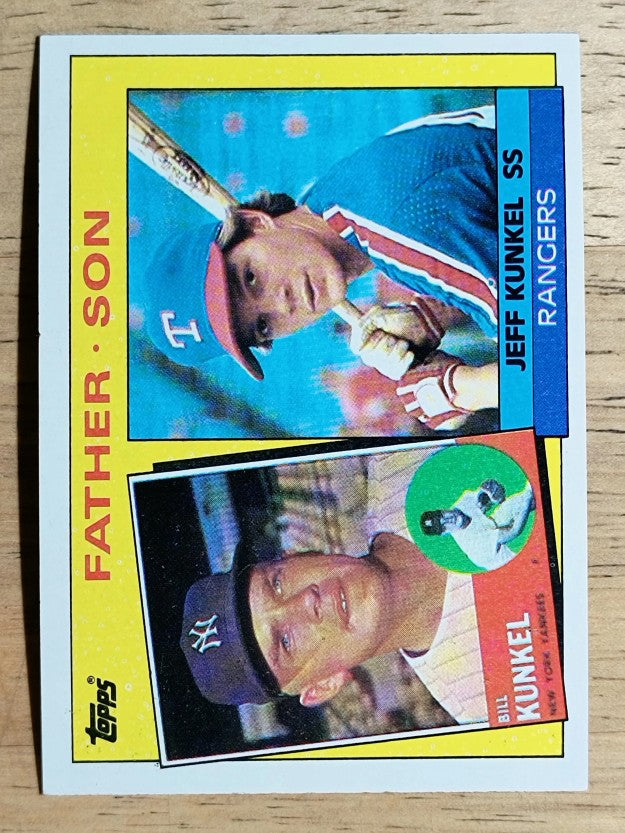 1985 Topps #136 Jeff/Bill Kunkel FS