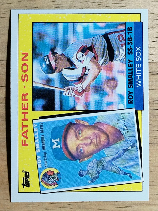 1985 Topps #140 Roy/Roy Smalley FS