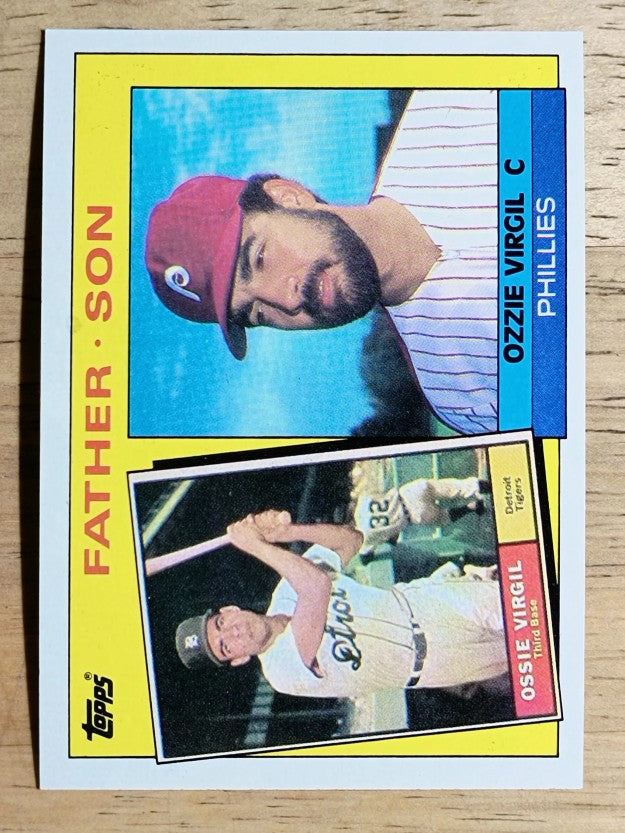 1985 Topps #143 Ozzie/Ossie Virgil FS