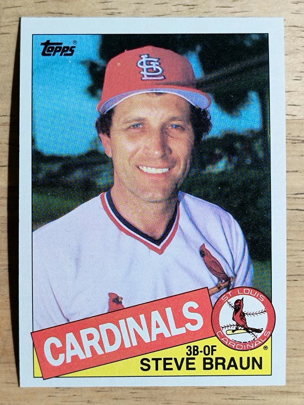 1985 Topps #152 Steve Braun