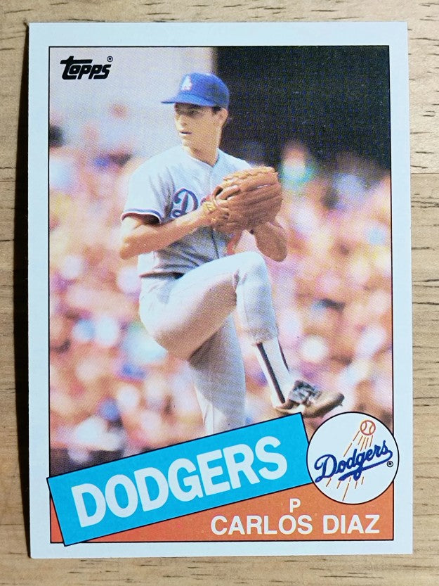 1985 Topps #159 Carlos Diaz