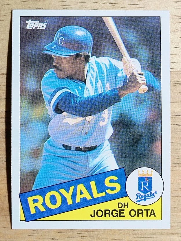 1985 Topps #164 Jorge Orta