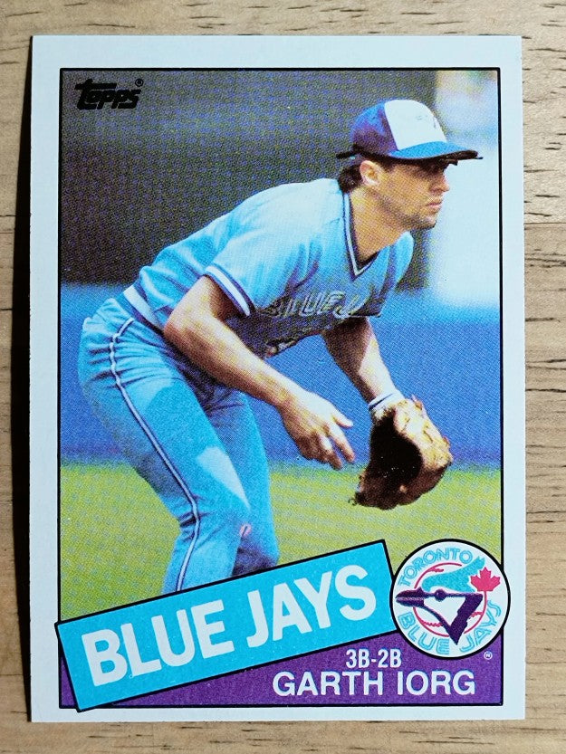 1985 Topps #168 Garth Iorg