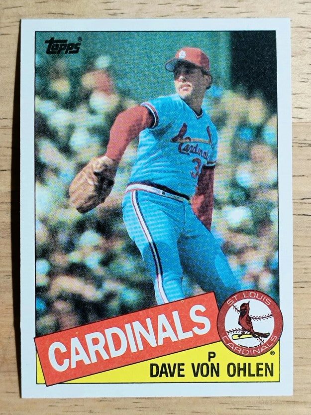 1985 Topps #177 Dave Von Ohlen