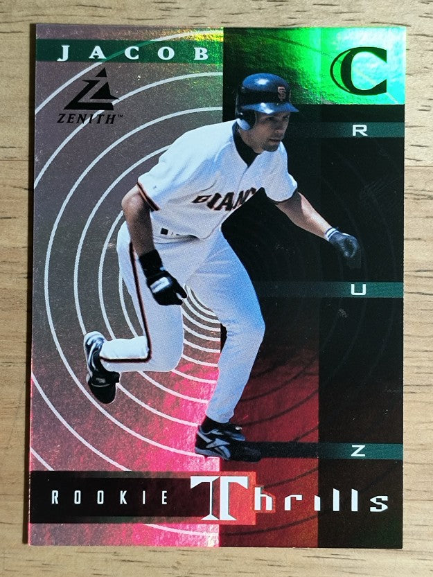1998 Zenith Rookie Thrills #7 Jacob Cruz