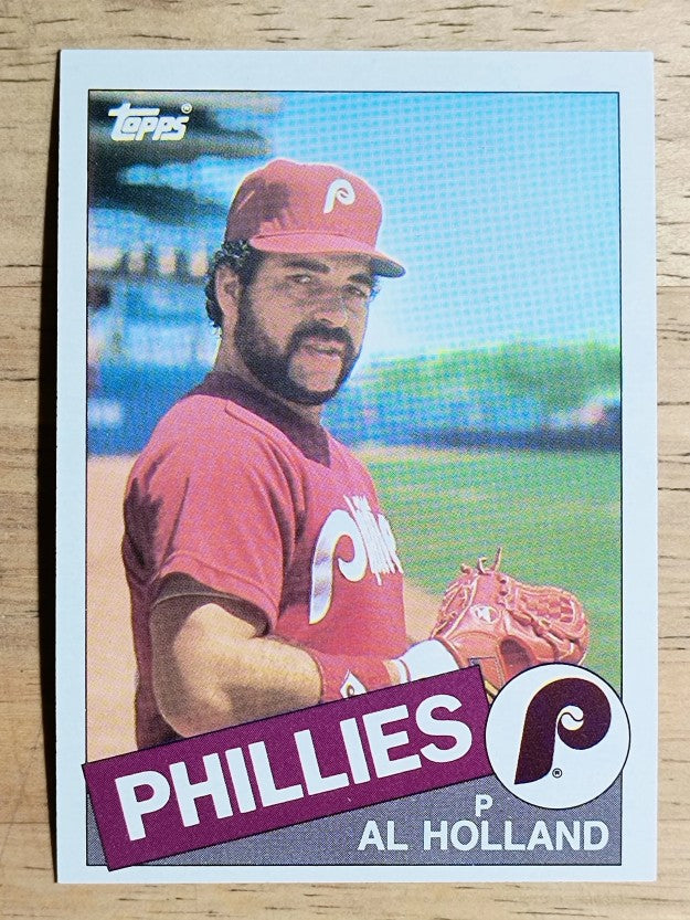 1985 Topps #185 Al Holland