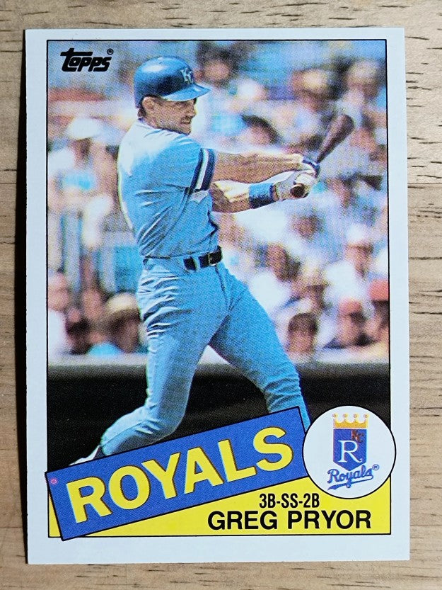 1985 Topps #188 Greg Pryor