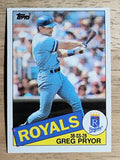 1985 Topps #188 Greg Pryor