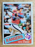 1985 Topps #196 Pete O'Brien