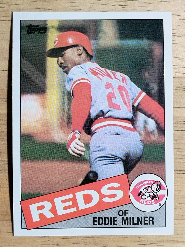 1985 Topps #198 Eddie Milner