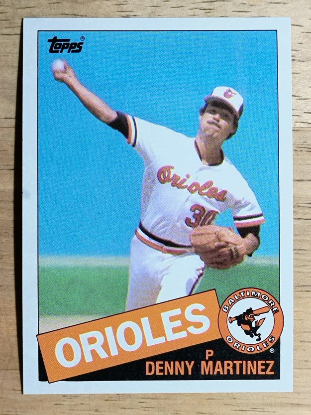 1985 Topps #199 Dennis Martinez