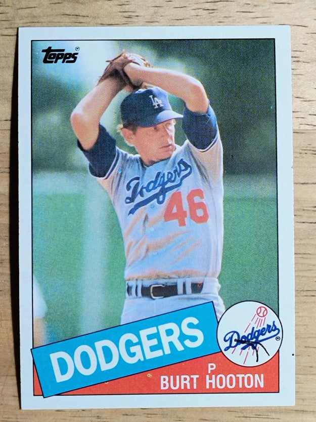 1985 Topps #201 Burt Hooton
