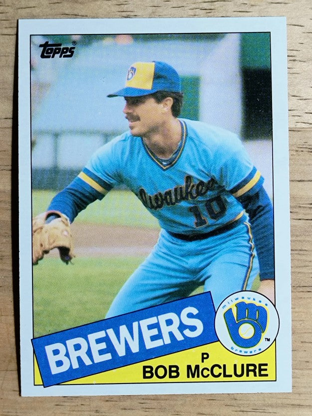 1985 Topps #203 Bob McClure