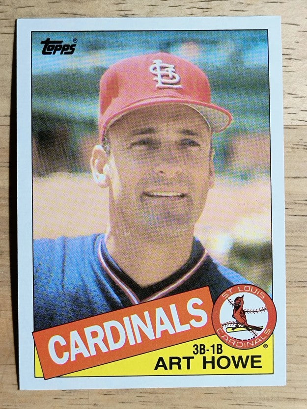 1985 Topps #204 Art Howe