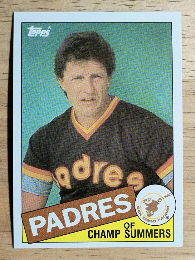 1985 Topps #208 Champ Summers