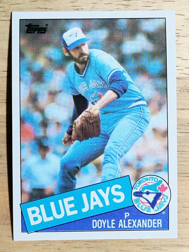 1985 Topps #218 Doyle Alexander