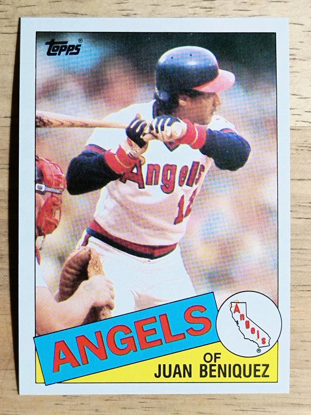 1985 Topps #226 Juan Beniquez