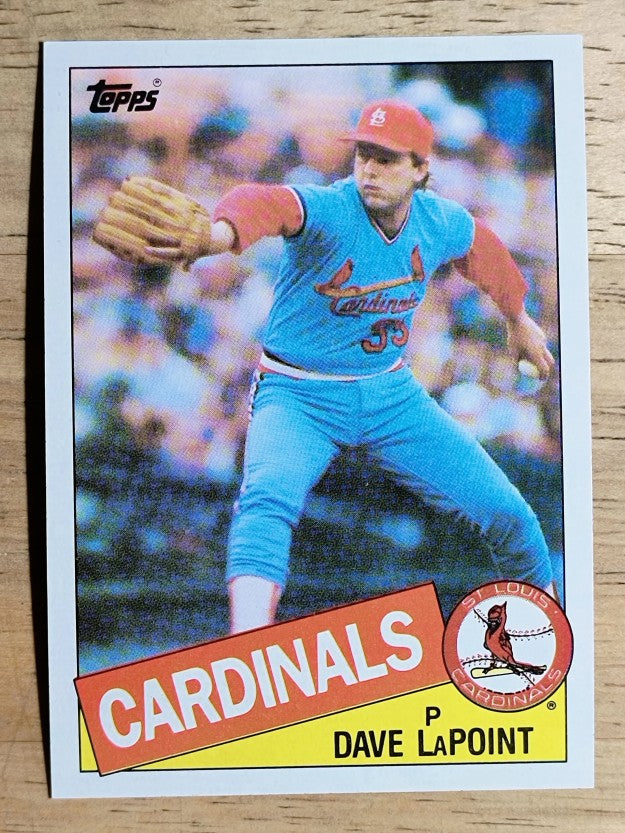 1985 Topps #229 Dave LaPoint