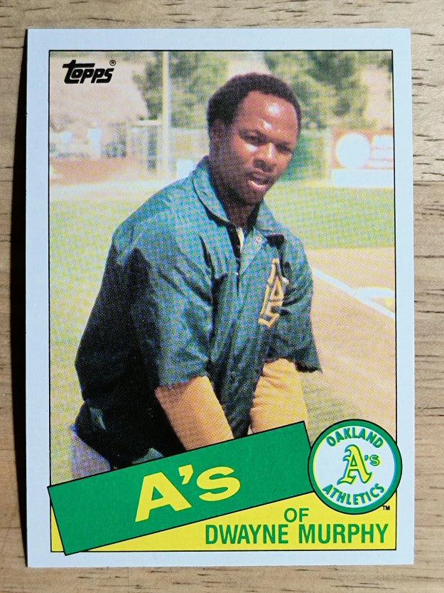 1985 Topps #231 Dwayne Murphy