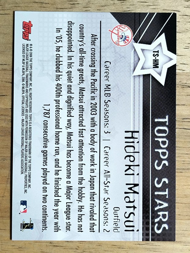 2006 Topps Stars #HM Hideki Matsui