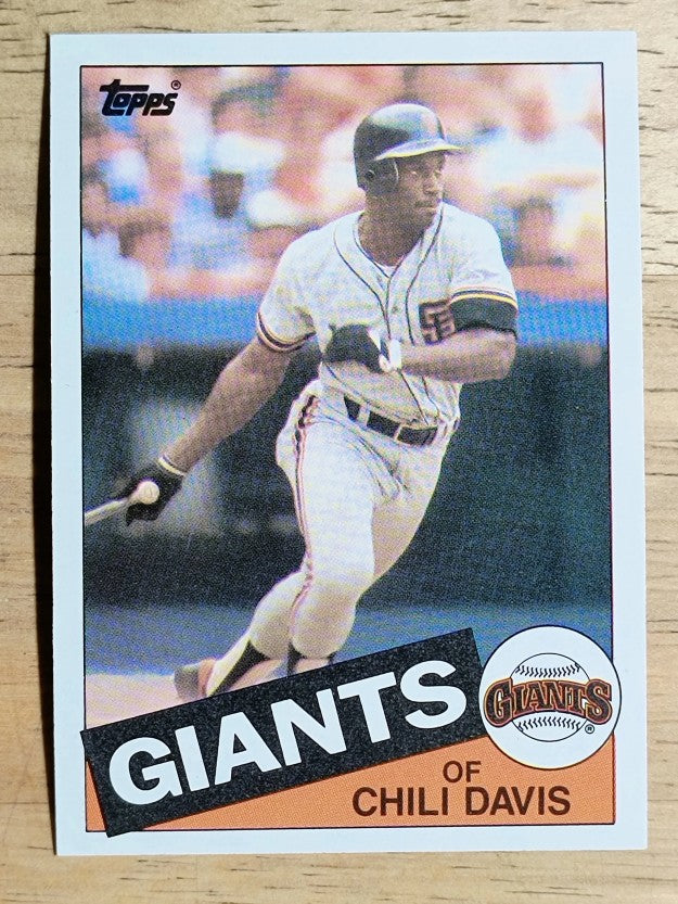 1985 Topps #245 Chili Davis