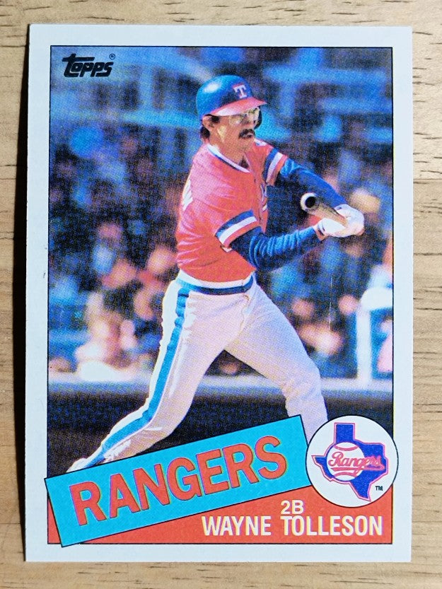 1985 Topps #247 Wayne Tolleson