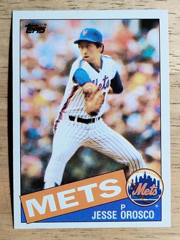 1985 Topps #250 Jesse Orosco