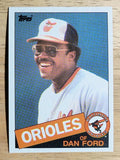1985 Topps #252 Dan Ford