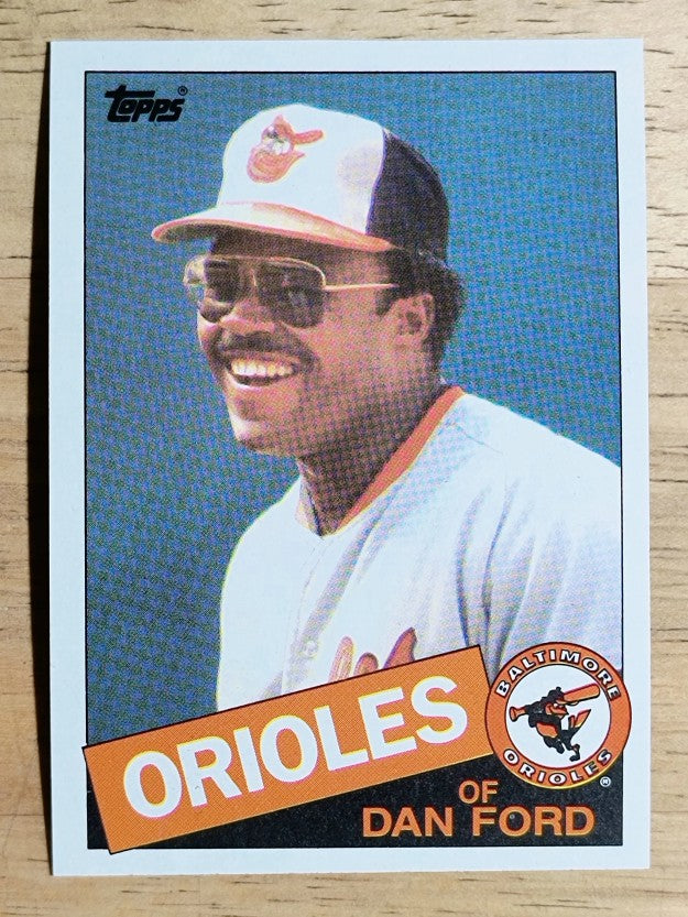 1985 Topps #252 Dan Ford