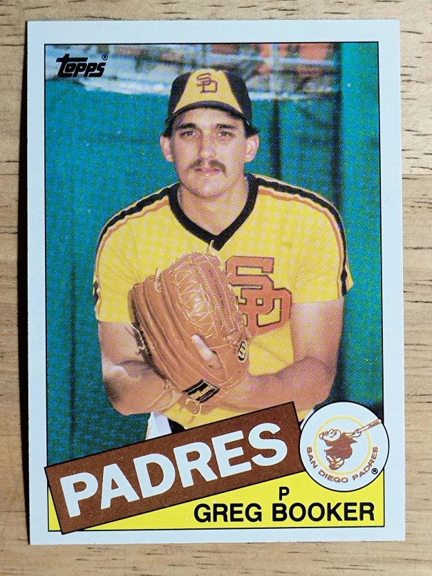 1985 Topps #262 Greg Booker