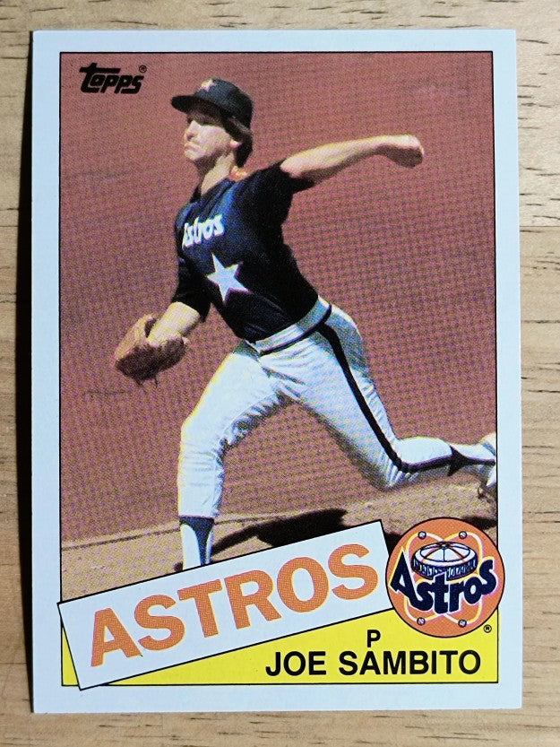 1985 Topps #264 Joe Sambito