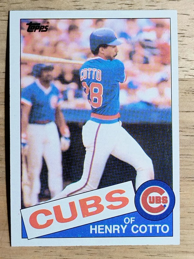 1985 Topps #267 Henry Cotto RC