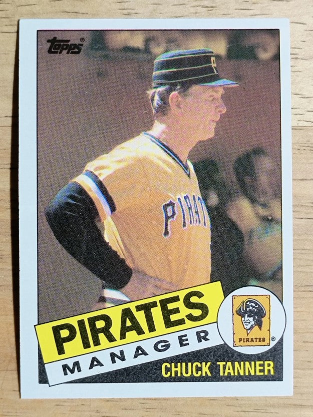 1985 Topps #268 Chuck Tanner MG