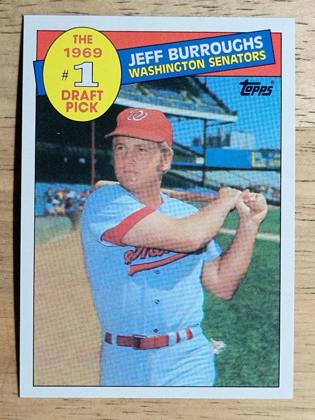 1985 Topps #272 Jeff Burroughs FDP