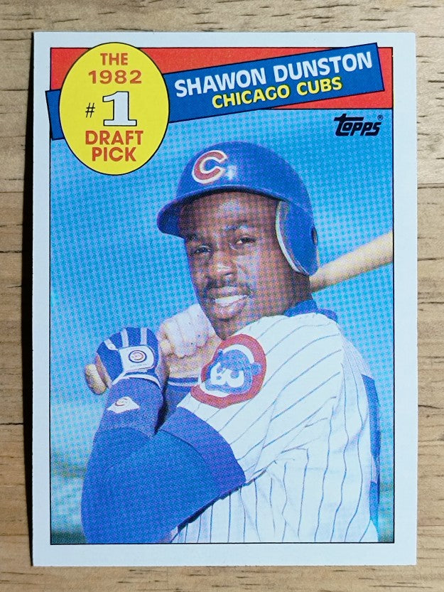 1985 Topps #280 Shawon Dunston FDP RC