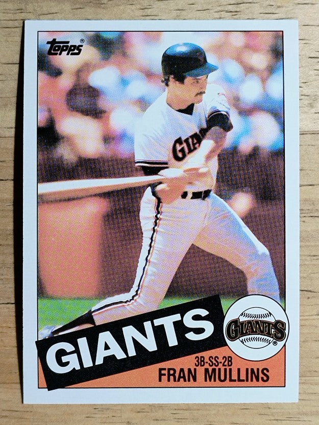 1985 Topps #283 Fran Mullins