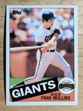 1985 Topps #283 Fran Mullins