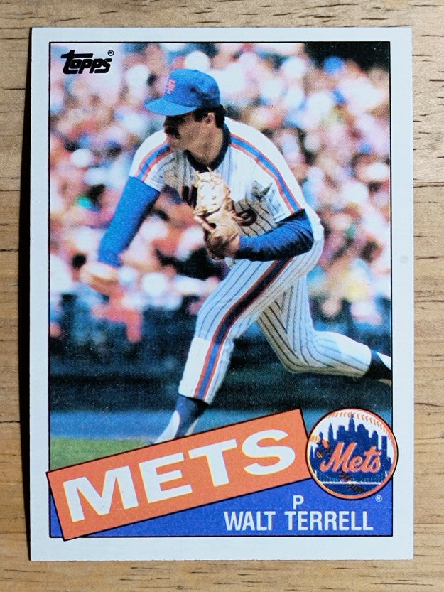 1985 Topps #287 Walt Terrell