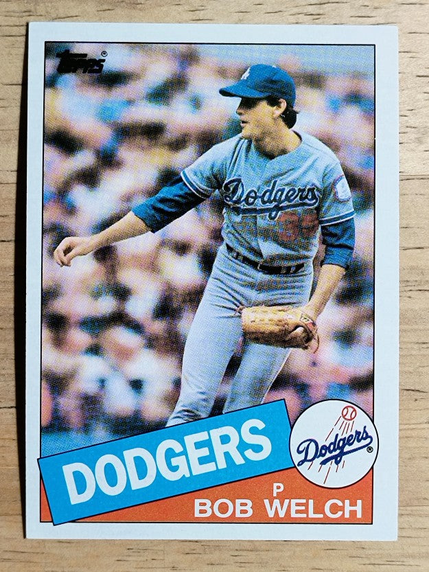 1985 Topps #291 Bob Welch