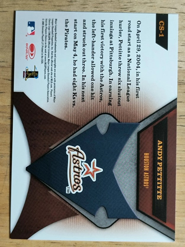 2005 Leaf Certified Materials Skills #1 Andy Pettitte