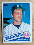 1985 Topps #301 John Montefusco