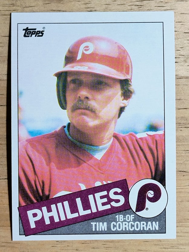 1985 Topps #302 Tim Corcoran