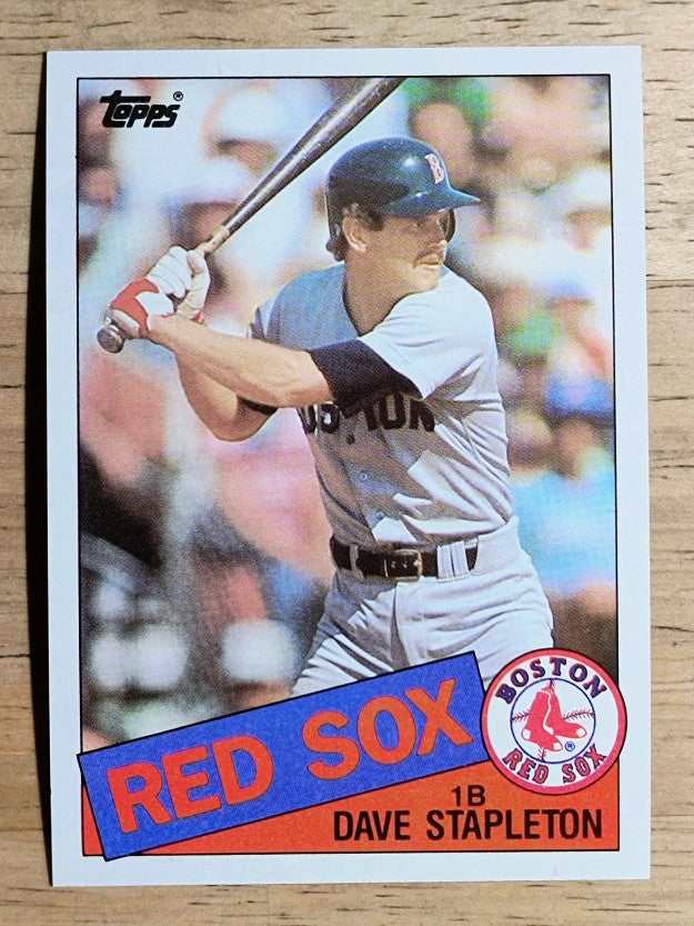 1985 Topps #322 Dave Stapleton