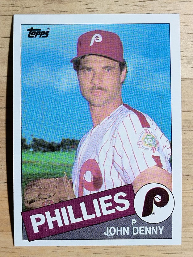 1985 Topps #325 John Denny