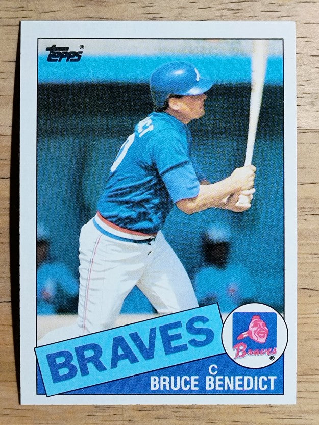 1985 Topps #335 Bruce Benedict