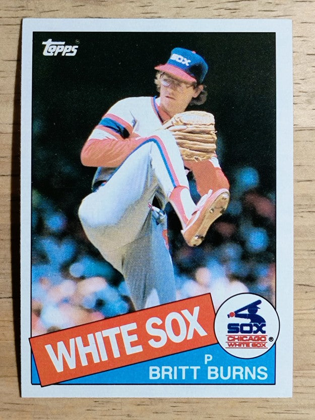1985 Topps #338 Britt Burns