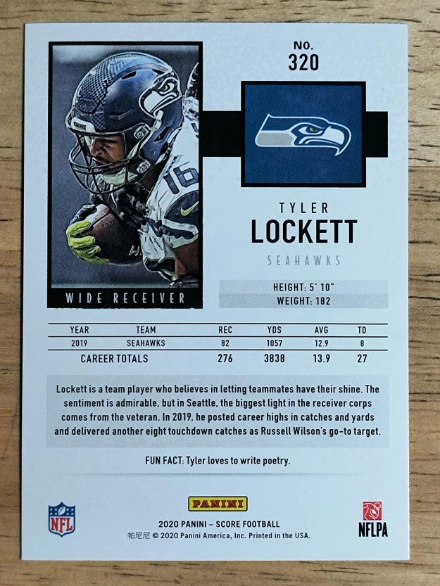 2020 Score #320 Tyler Lockett
