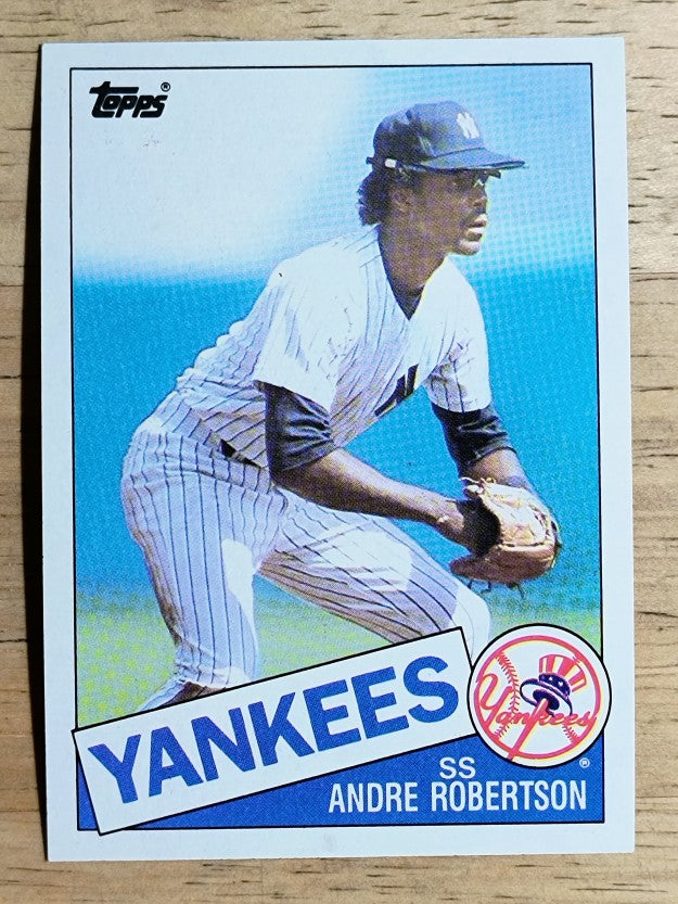 1985 Topps #354 Andre Robertson