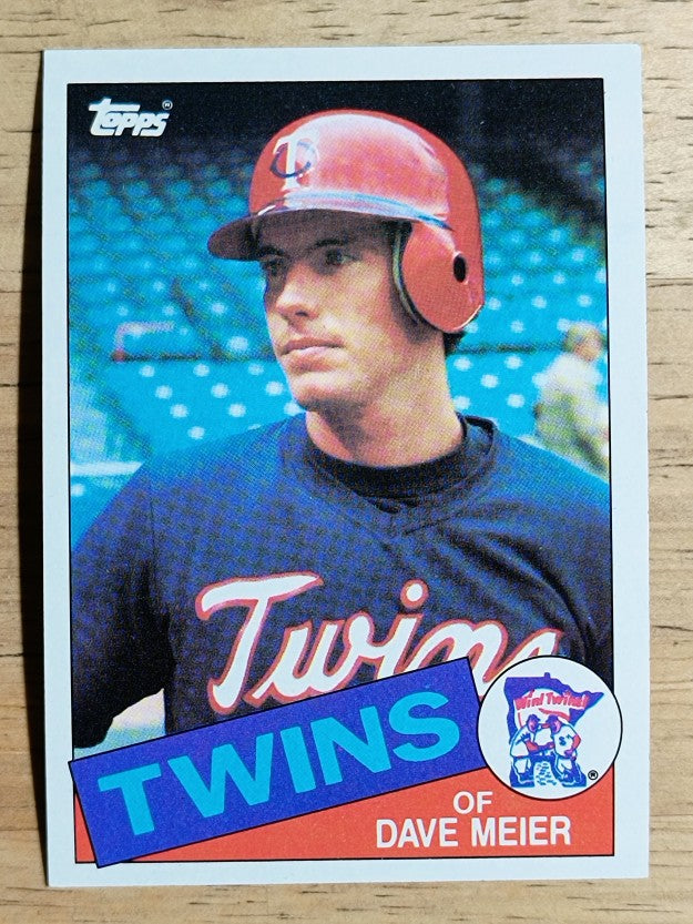 1985 Topps #356 Dave Meier