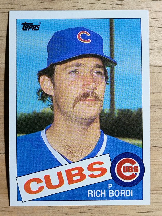 1985 Topps #357 Rich Bordi